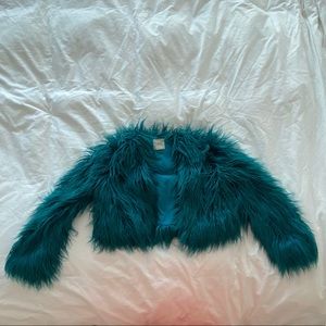Billabong shah faux alpaca jacket